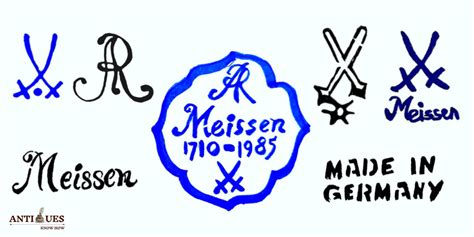 Meissen Porcelain Marks (Identification Guide with 